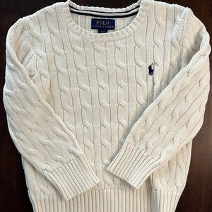 POLO Ralph Lauren Boys Cotton Cable-knit Sweater in Size 4/4T